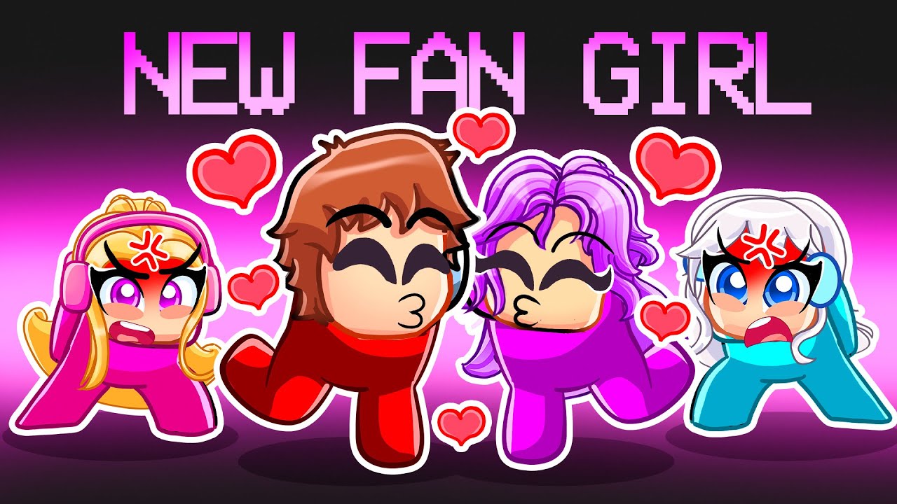 Techy Has A New CRAZY FAN GIRL In Among Us…