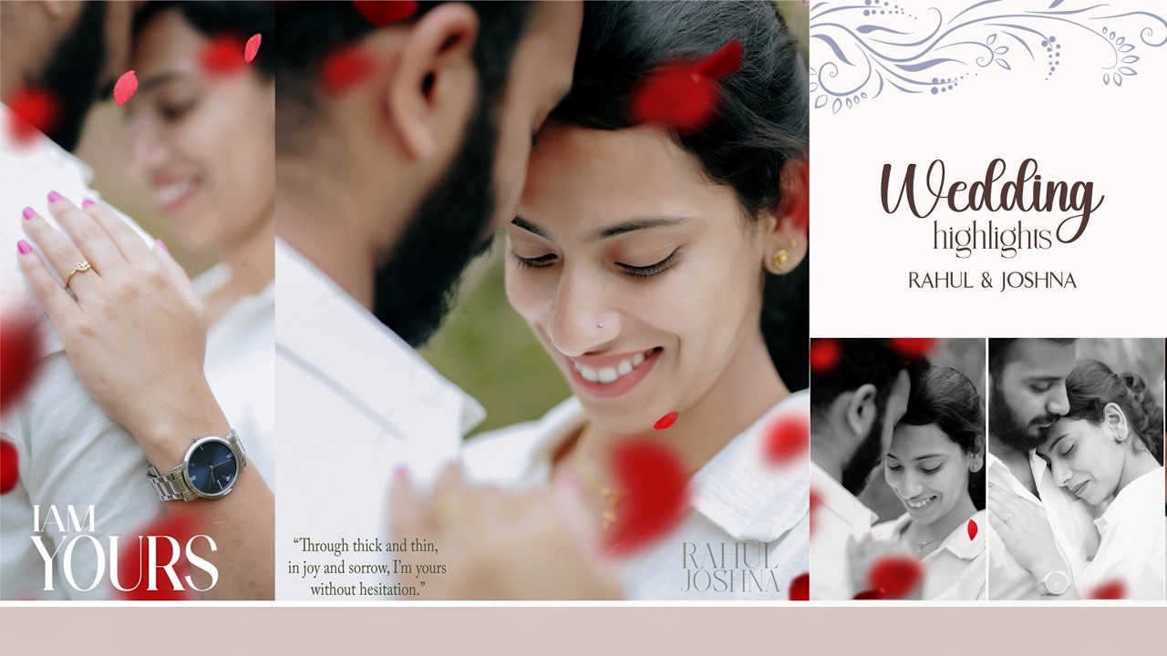 Rahul & joshna wedding highlights
