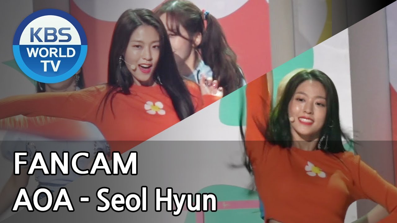 [FOCUSED] AOA's Seol Hyun  - Bingle Bangle[Music Bank / 2018.06.01]