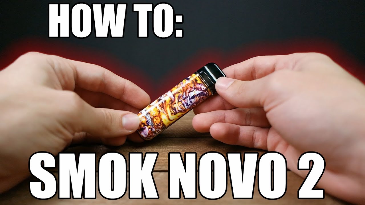 How To: Prime and Fill The SMOK Novo 2 Pod Vape | Vaporleaf