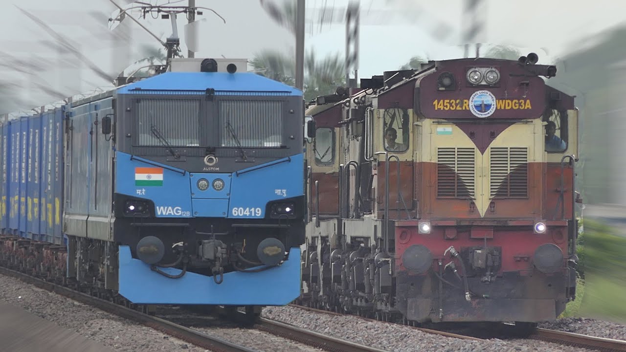 High SPEED Freight TRAINS | Powerful DIESEL and  ELECTRIC's | FATV EPISODE NO #143 | Indian Railways