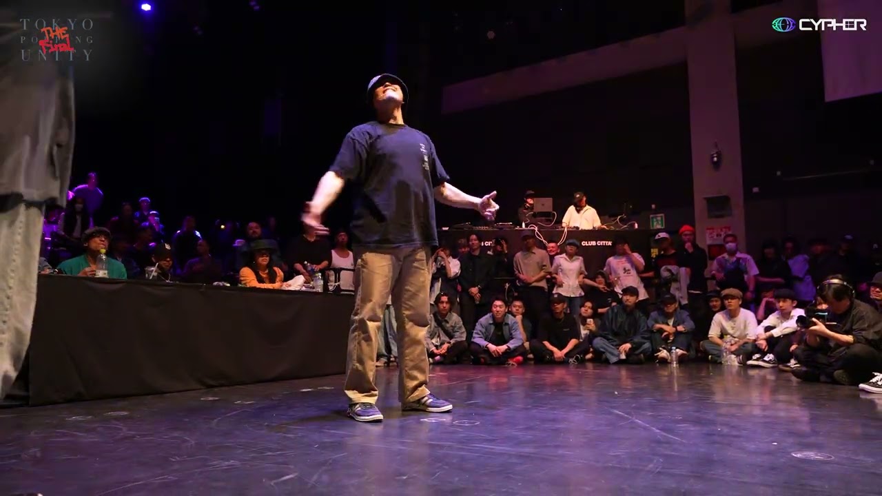 BEST16⑦ CGEO vs HIROKI (TOKYO POPPING UNITY - THE FINAL)