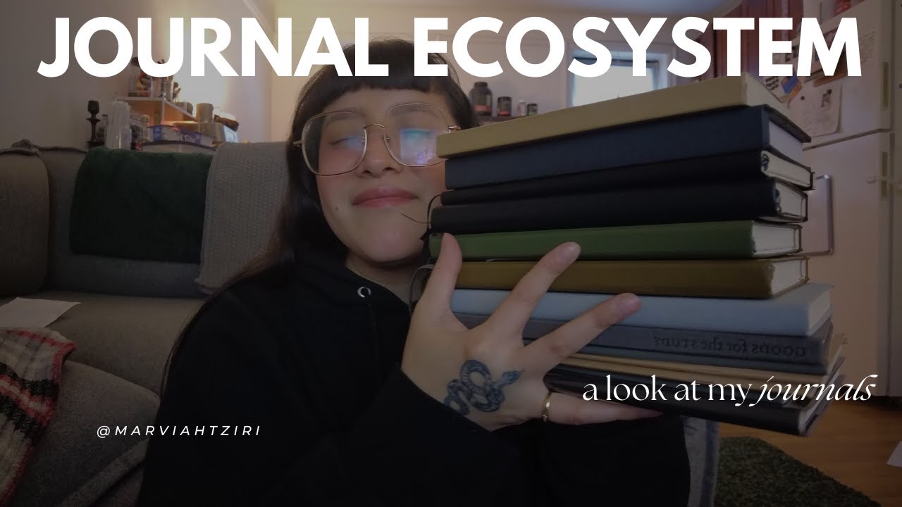 my journal ecosystem | art vlog