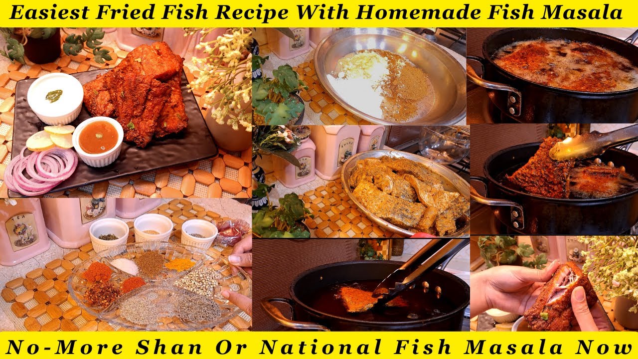 Easiest Fried Fish Recipe || @AimonsCookingStories.