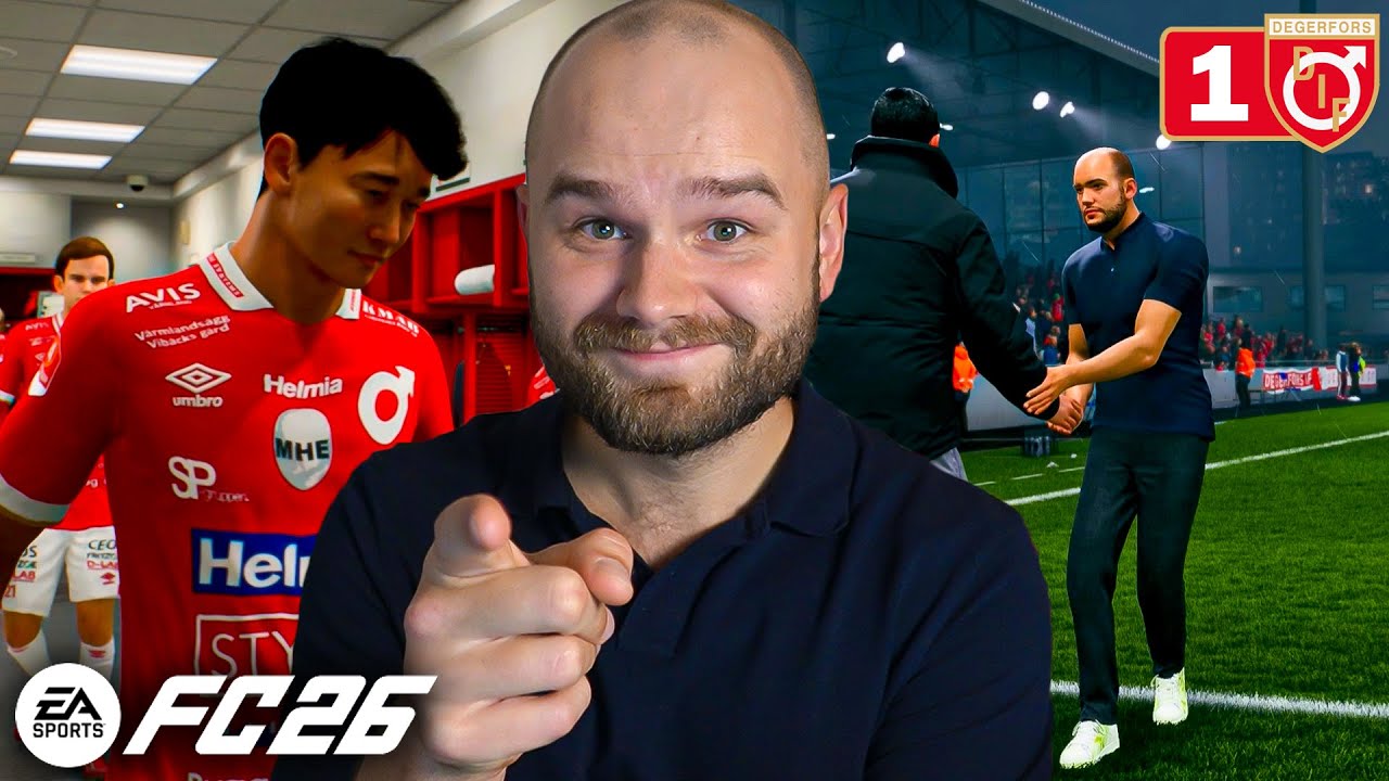 FC26 Karri&auml;rl&auml;ge #1 - Frollson startar resan i Allsvenskan!