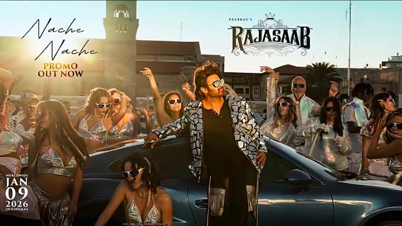 NACHE NACHE | RAJA SAAB | PRABHAS | NIDDHI | MALVIKA | RIDDI | MARUTI | THAMAN |