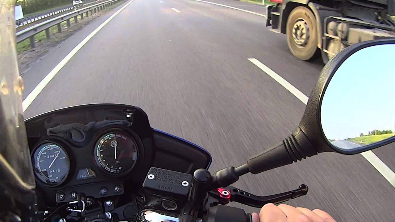 Yamaha ybr 125 Top speed 132km/ч
