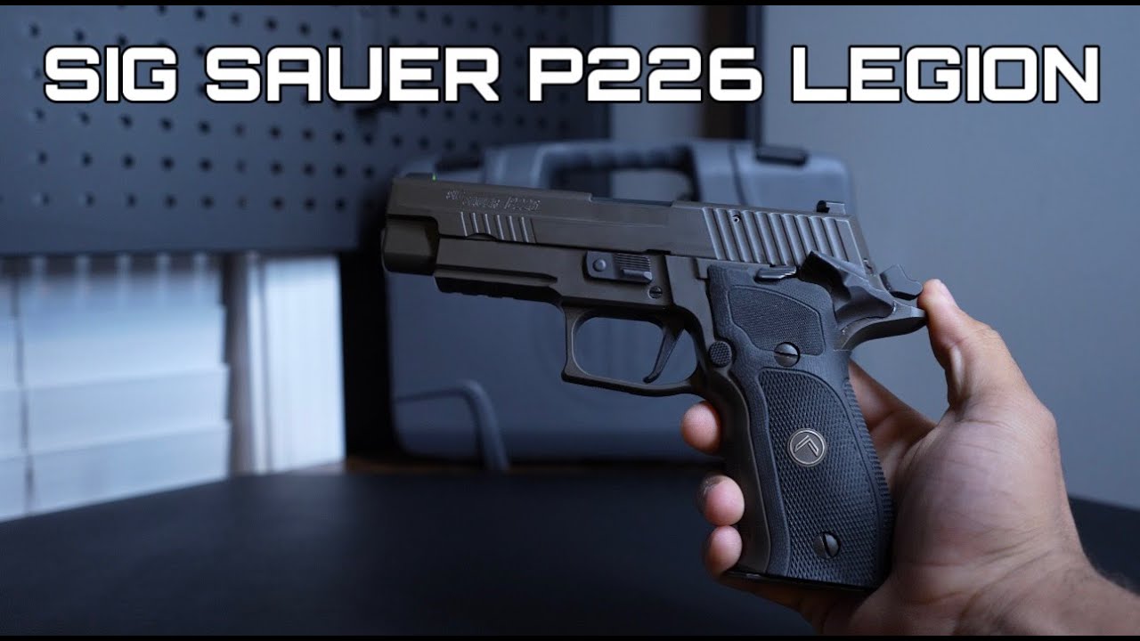 SIG SAUER P226 LEGION UNBOXING & REVIEW! #guns #sigsauer #p226