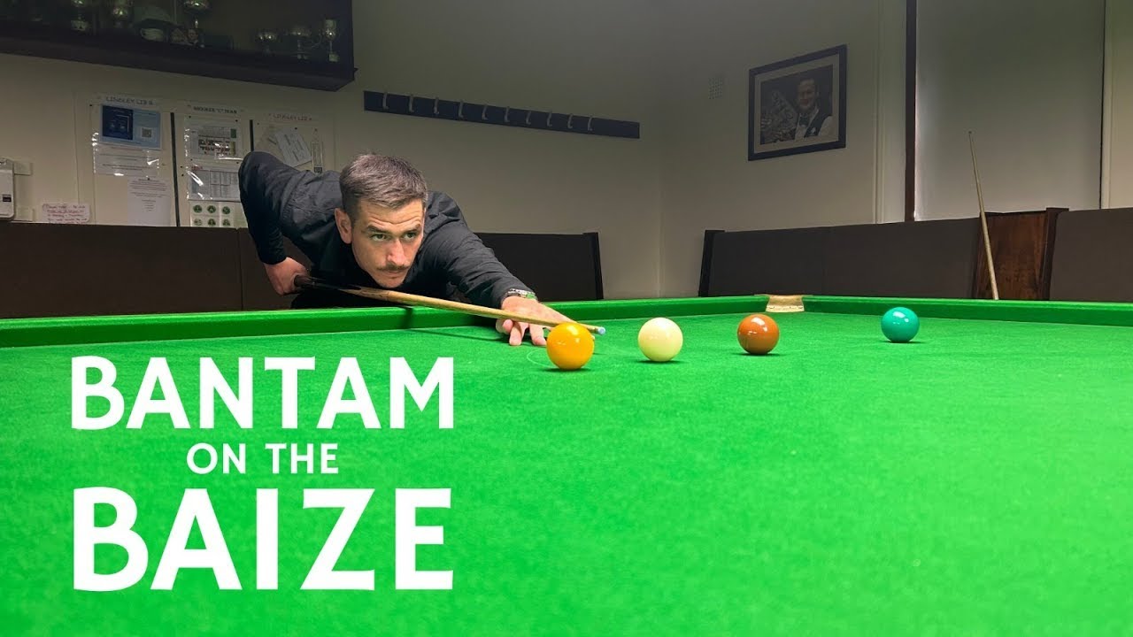 BANTAM ON THE BAIZE: Jamie Walker on his time with City and his love for snooker