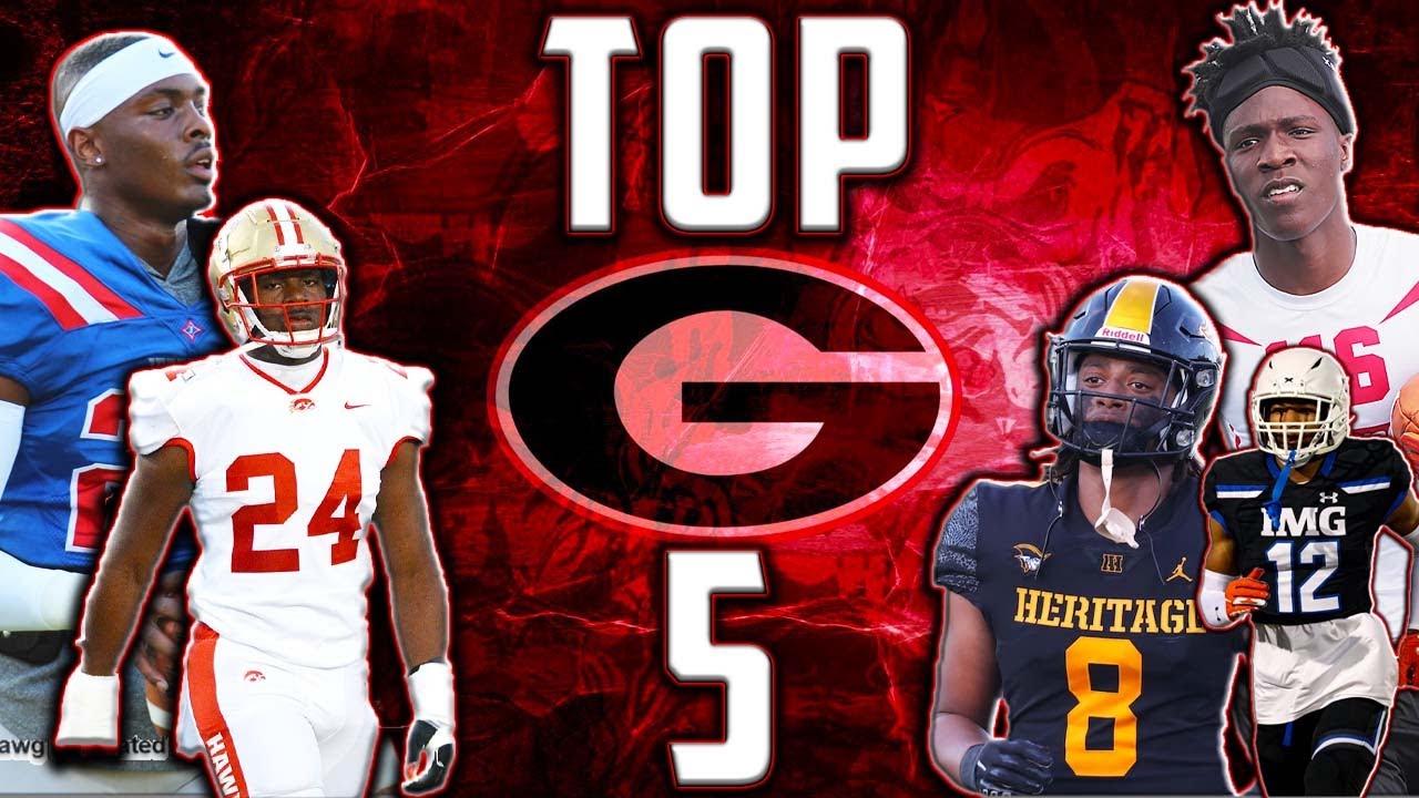The Rich Get RICHER l Georgia Bulldogs Top 5 Recruits 2022
