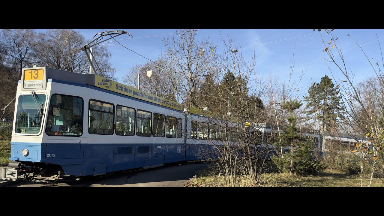 Linie 13 Zürich - Frakental bis Albisgütli