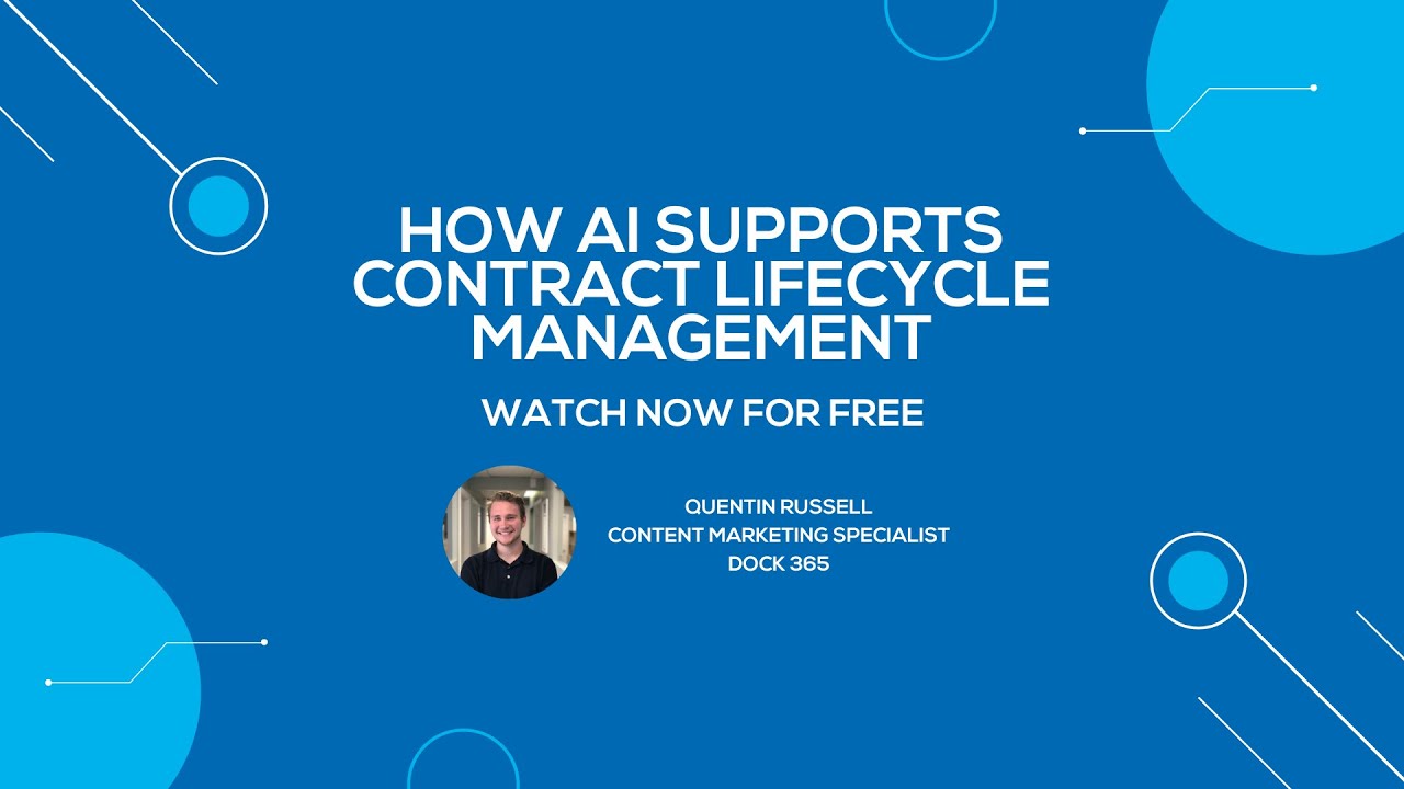 How AI Supports Contract Lifecycle Management