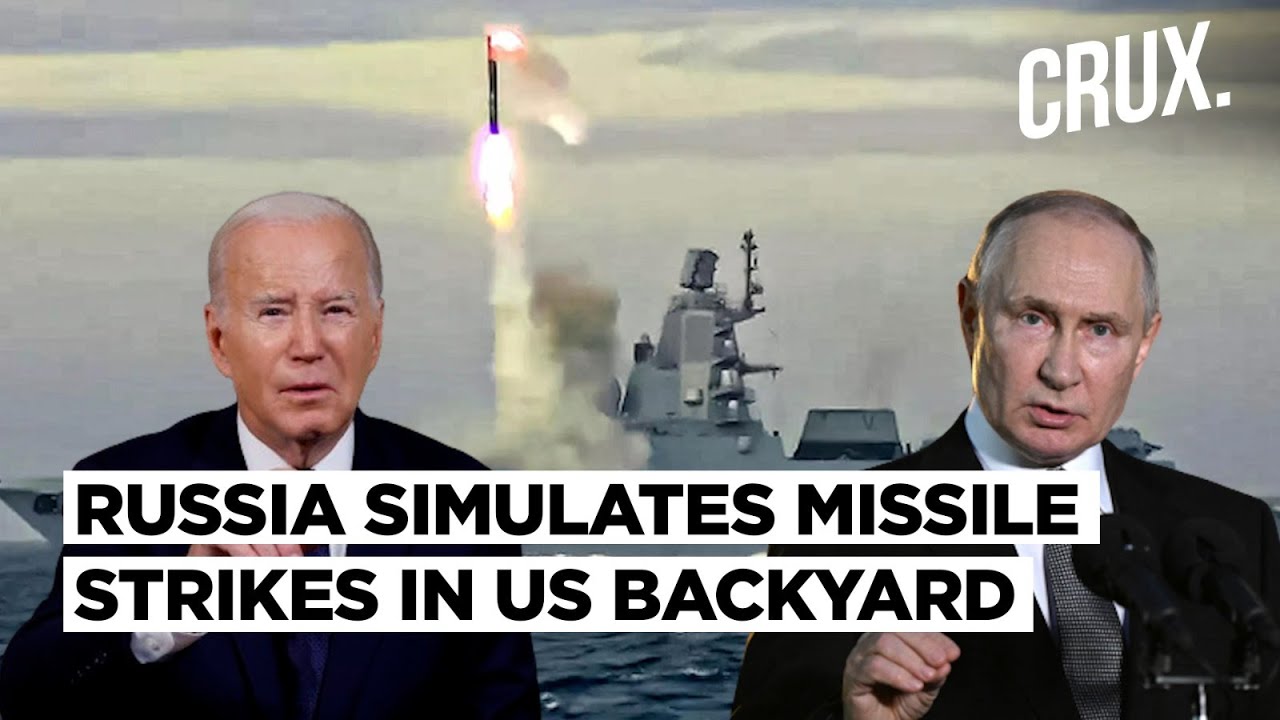 Russian Warships Hold Missile Drills Hours Before Cuba Stop As Putin Sends Biden Message On Ukraine