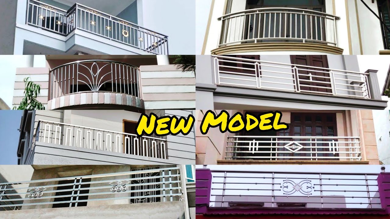 Top- 30 Best Steel Balcony Grill Design 2025 ||Stainless Steel Balcony Railing Design For House.