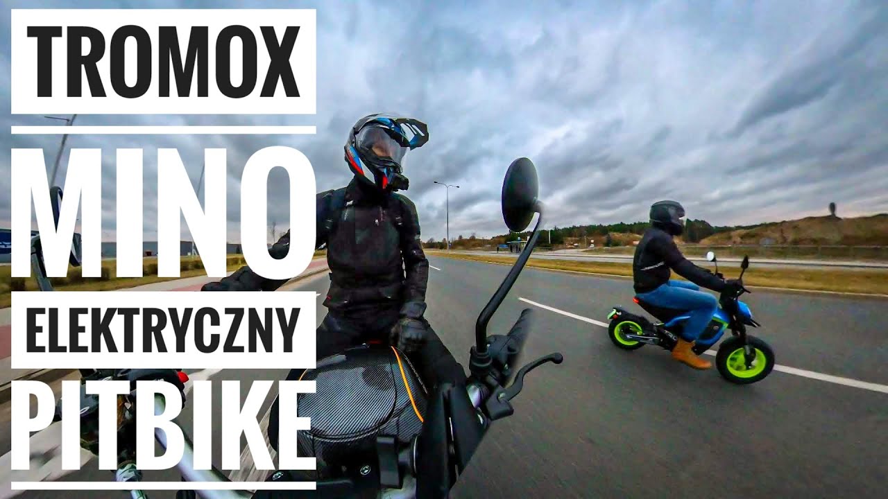 Mały WIELKI motór, elektryczny Tromox Mino