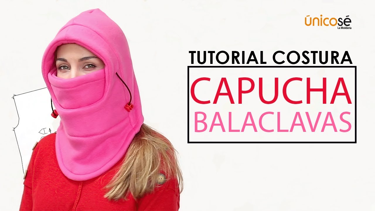 DIY COSTURA: Molde / Patrón Capucha Balaclavas 1504.