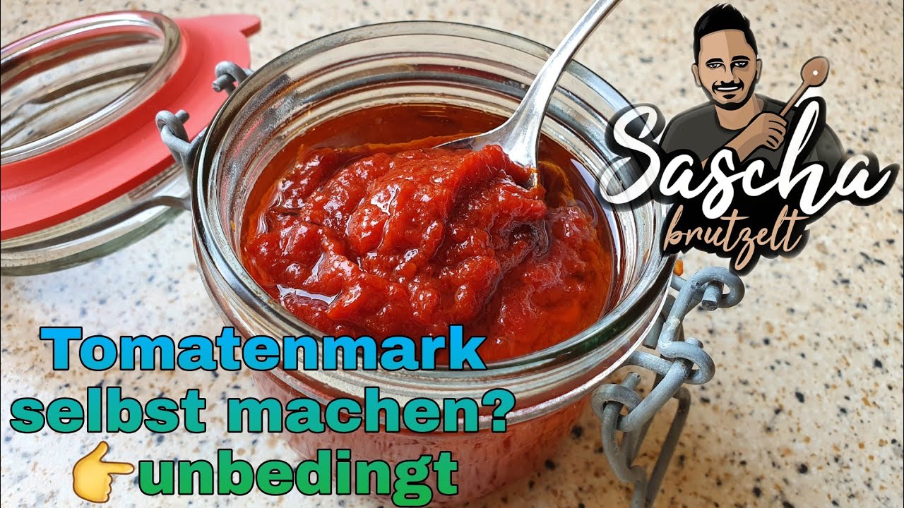 Tomatenmark selbst herstellen | Sascha brutzelt