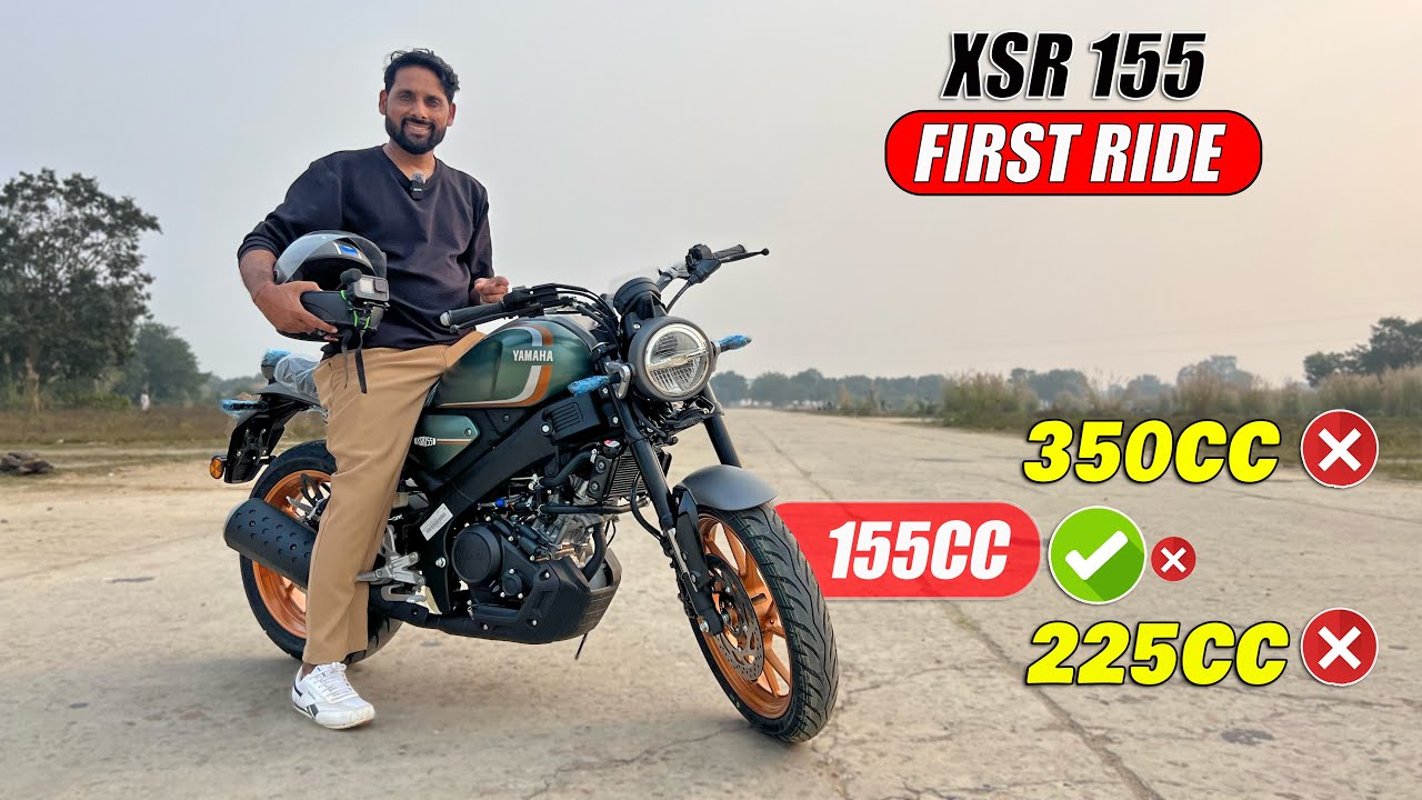 New Yamaha XSR 155 First Ride Review Is This Best Bike Under 2 Lakh ?