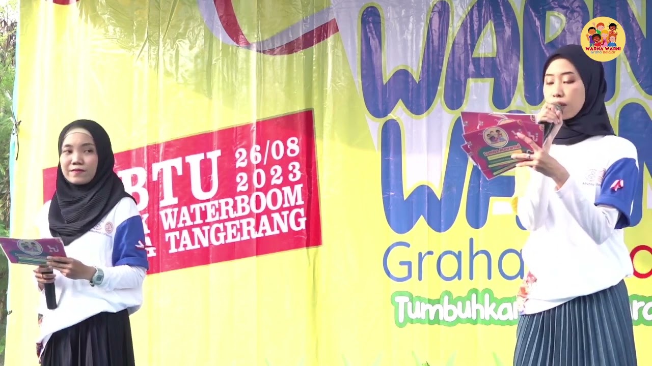 Lomba Mewarnai Graha Belajar di Funpark Waterboom Permata Tangerang
