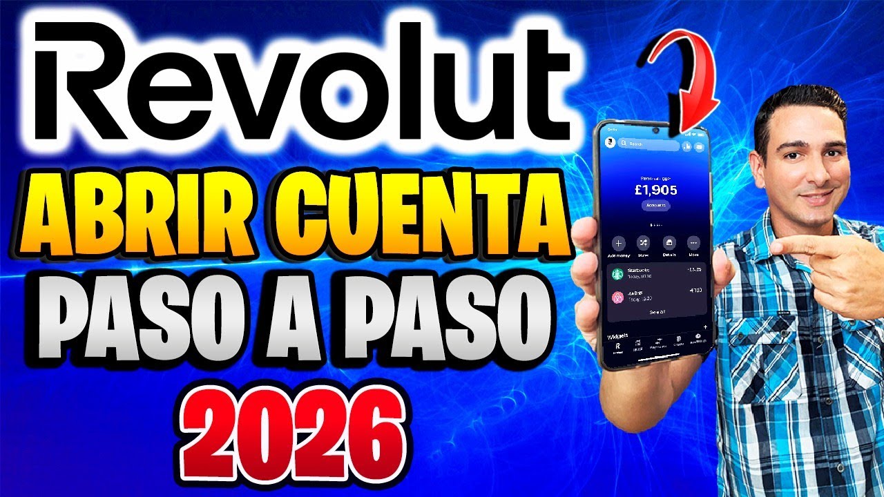 Cómo abrir tu cuenta REVOLUT y ganar 10€ paso a paso en 2026