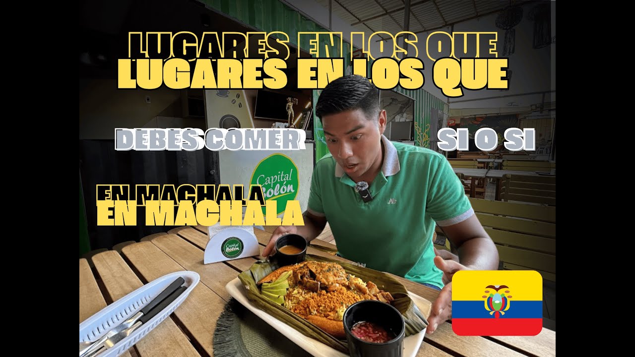 HUECAS TRADICIONALES DE MACHALA  ¡DEBES COMER SI O SI  EN ESTAS HUECAS!✅