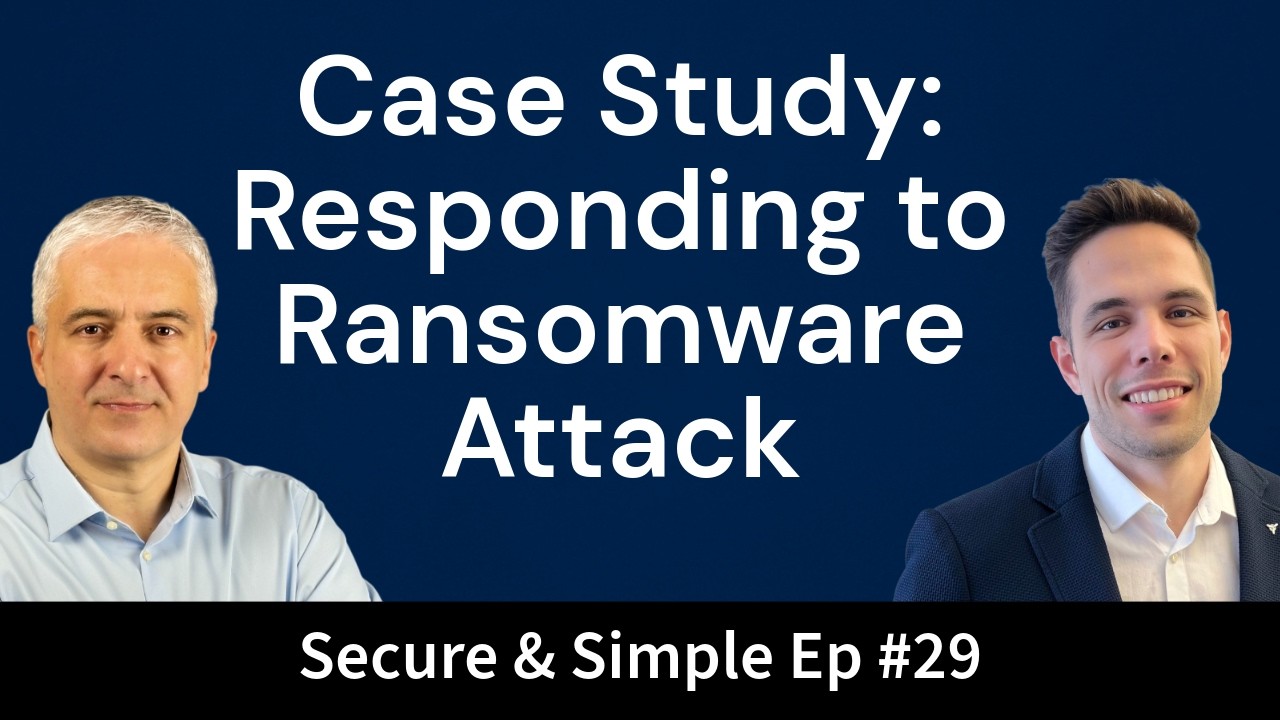Responding to Ransomware Attack [Case Study] | Interview with Yannick Hirt | EP29