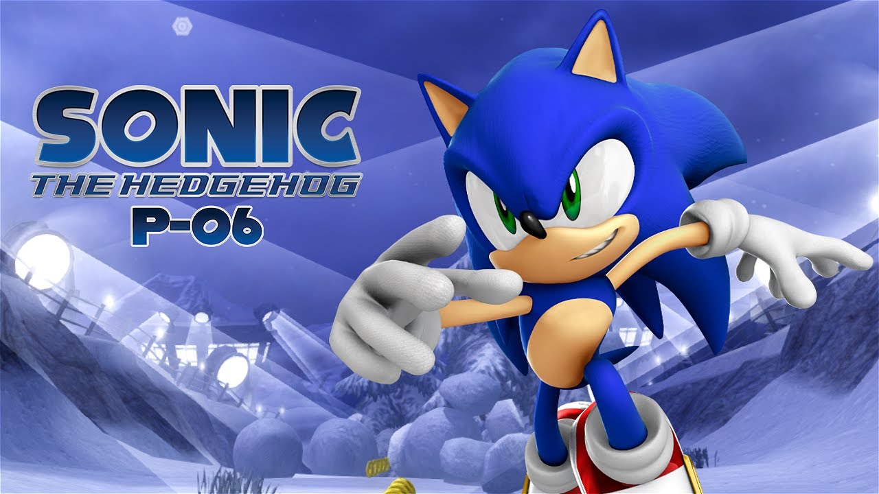 Sonic 06 P-06 - White Acropolis - Sonic - Japanese - 4K HD 60Fps