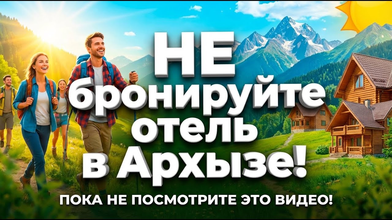 НЕ бронируйте отель в Архызе, пока не посмотрите это видео!