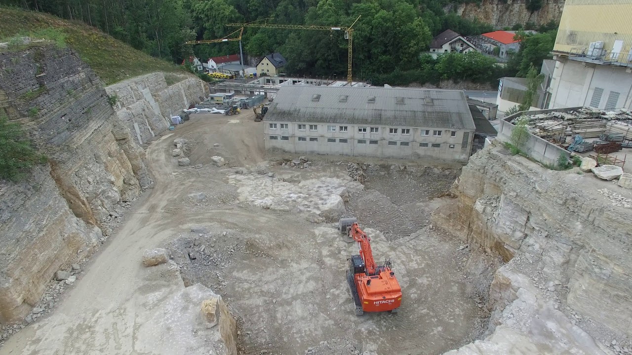 Endress Gräfenberg, Steinbruch, Befliegung am 23.06.2018