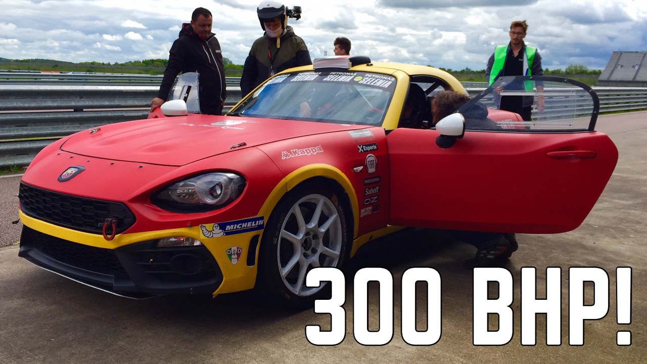 Abarth Let Me Go Out In The 300 BHP Abarth 124 Rally | Fiat 124 Spider HOONIGAN