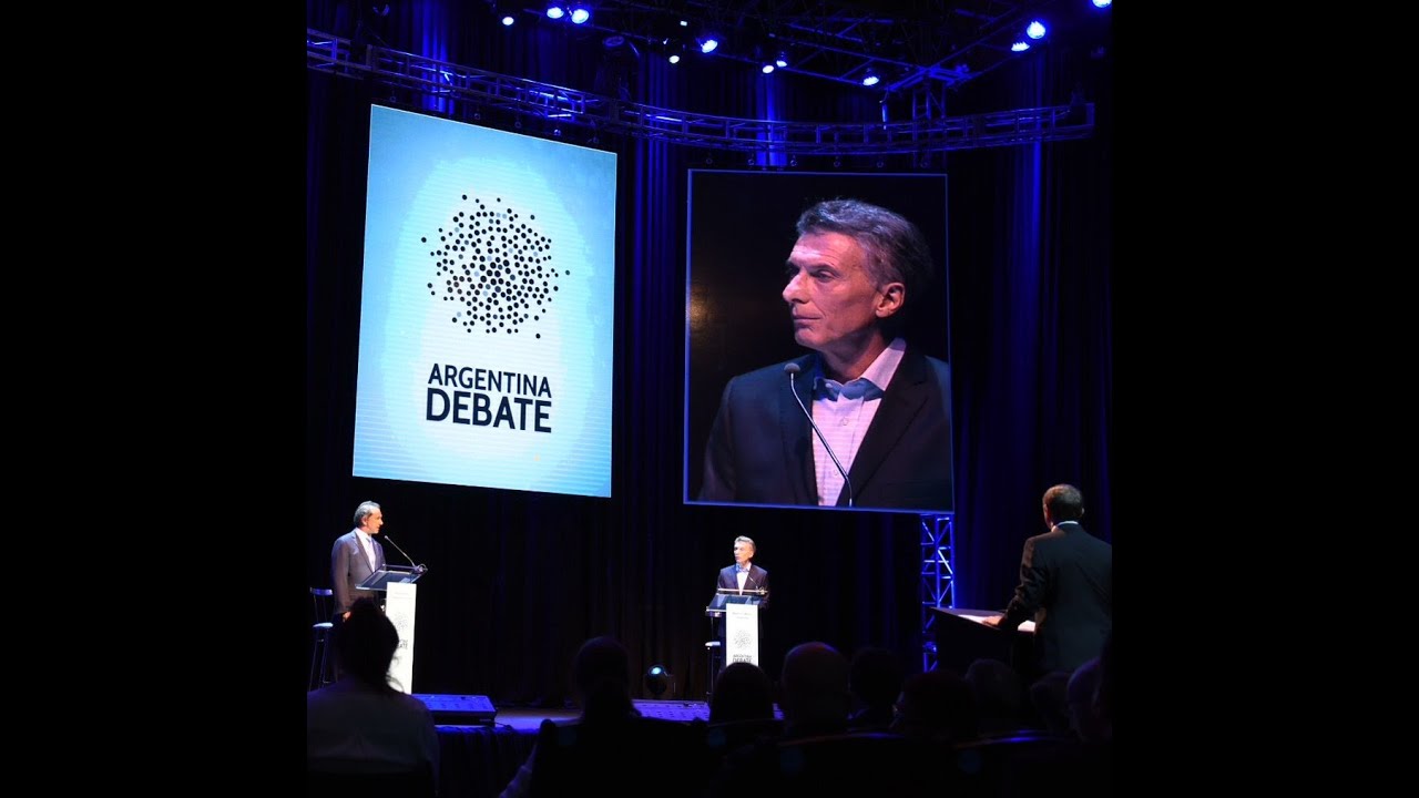 Debate presidencial completo #ArgentinaDebate 2015 | Mauricio Macri