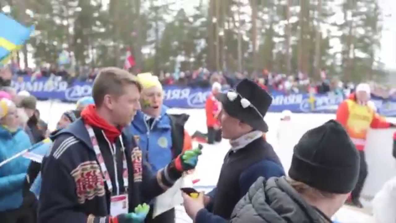 Great atmosphere at Falun2015 - February 26