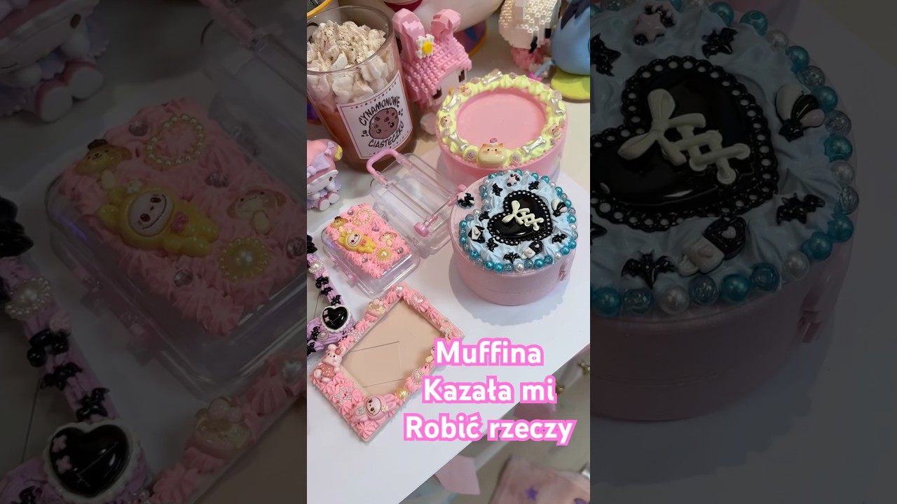 Randomowy film z dekorowania rzeczy &hearts;️ dzięki @Muffinaart &hearts;️&hearts;️