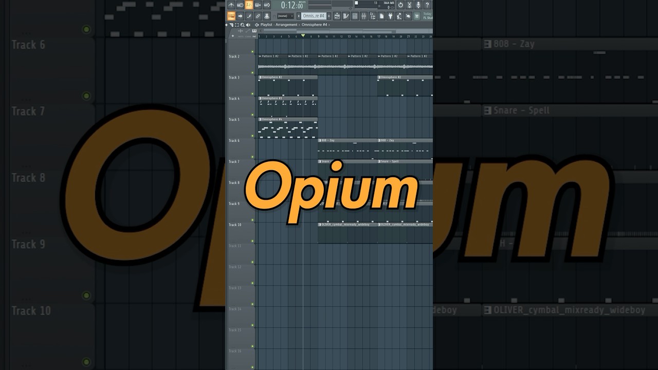 КАК СОЗДАТЬ БИТЫ OPIUM ДЛЯ DESTRUCTION LONELY И KEN CARSON НА FL STUDIO! #flstudio #flstudiotutorial