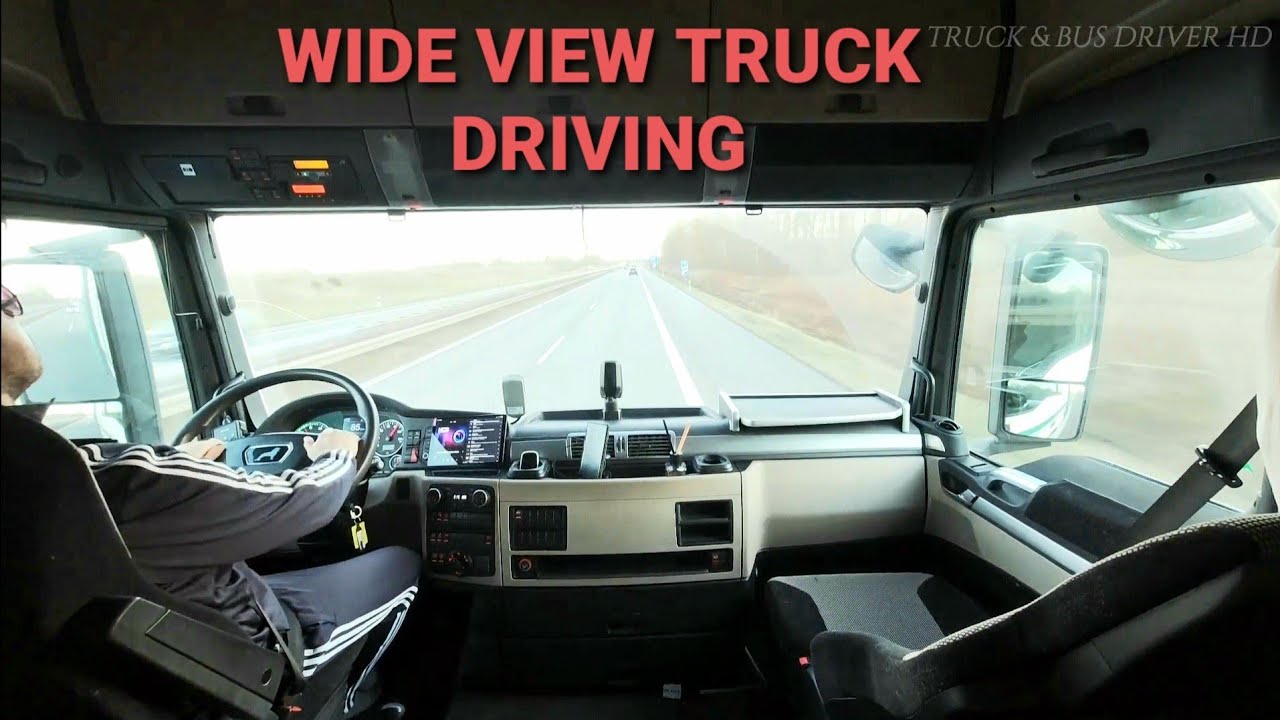 Driving the Truck on a beautiful evening! How do you like the view?