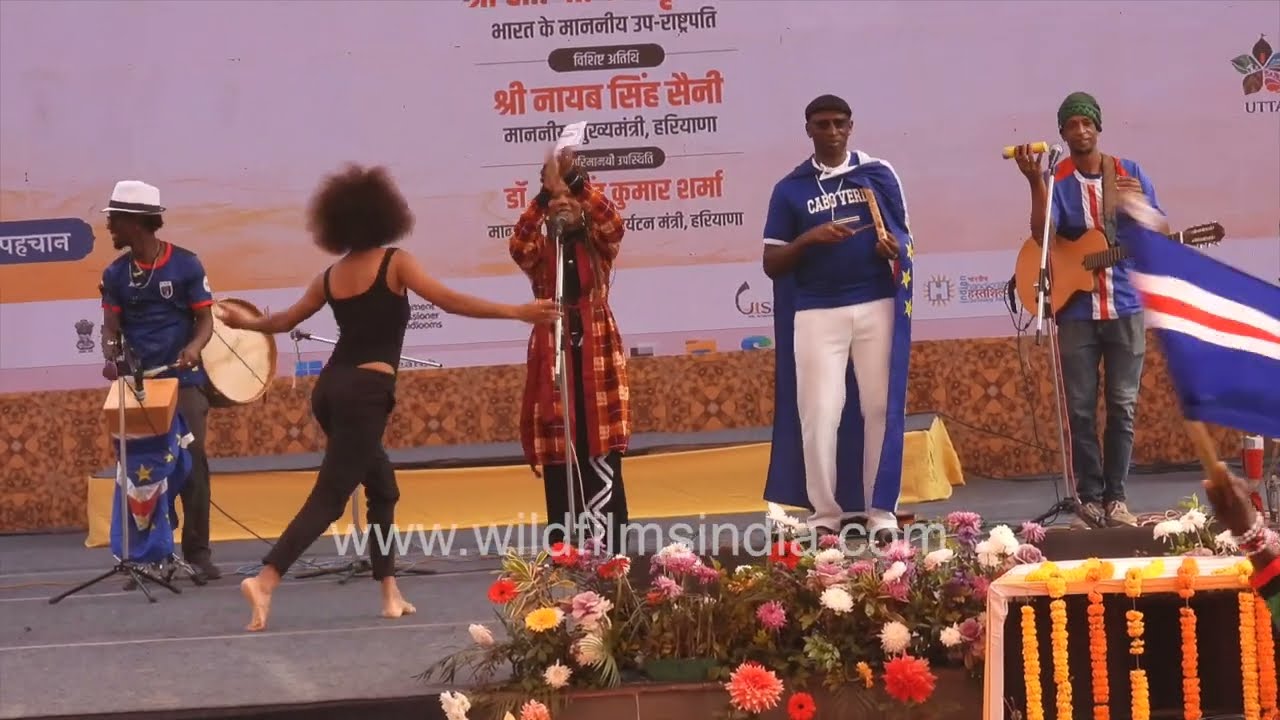 Cape Verde cultural performance: Traditional dance and song | Surajkund Mela 2026