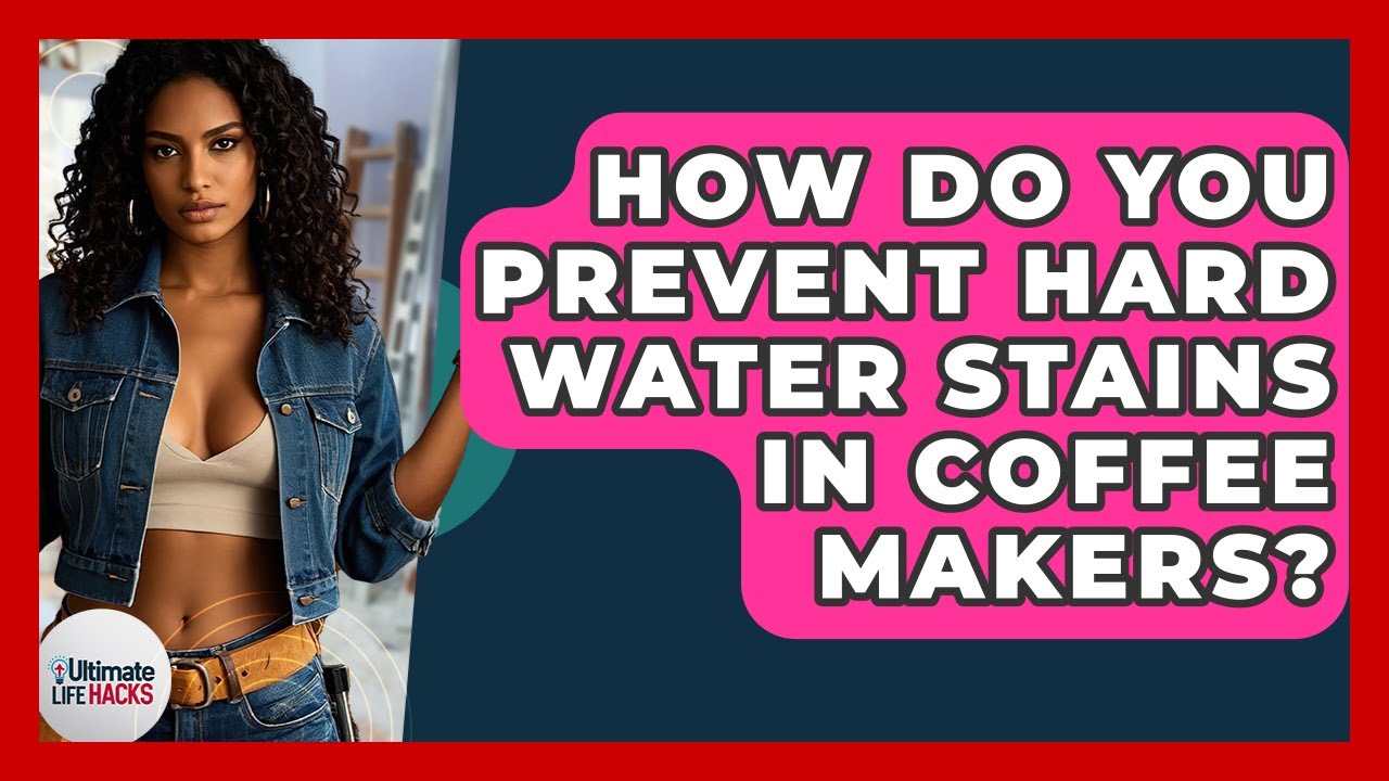 How Do You Prevent Hard Water Stains In Coffee Makers? - Ultimate Life Hacks