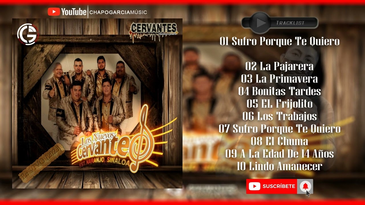 Los Nuevos Cervantes - En VIVO 2023 (DISCO COMPLETO) 