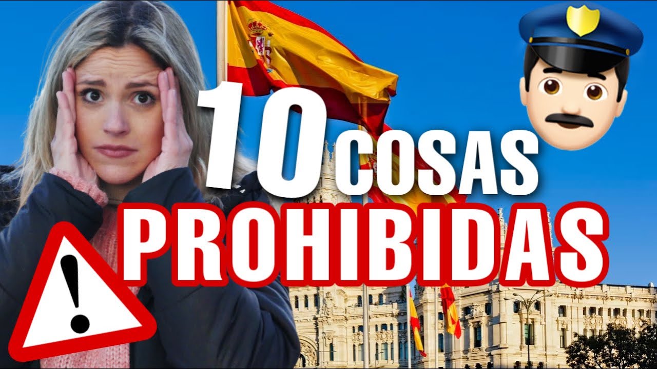 Las 10 Cosas PROHIBIDAS❌ en España🇪🇸🥵 ¡NO LO HAGAS! 😖 @SOYLAPECOSA ​