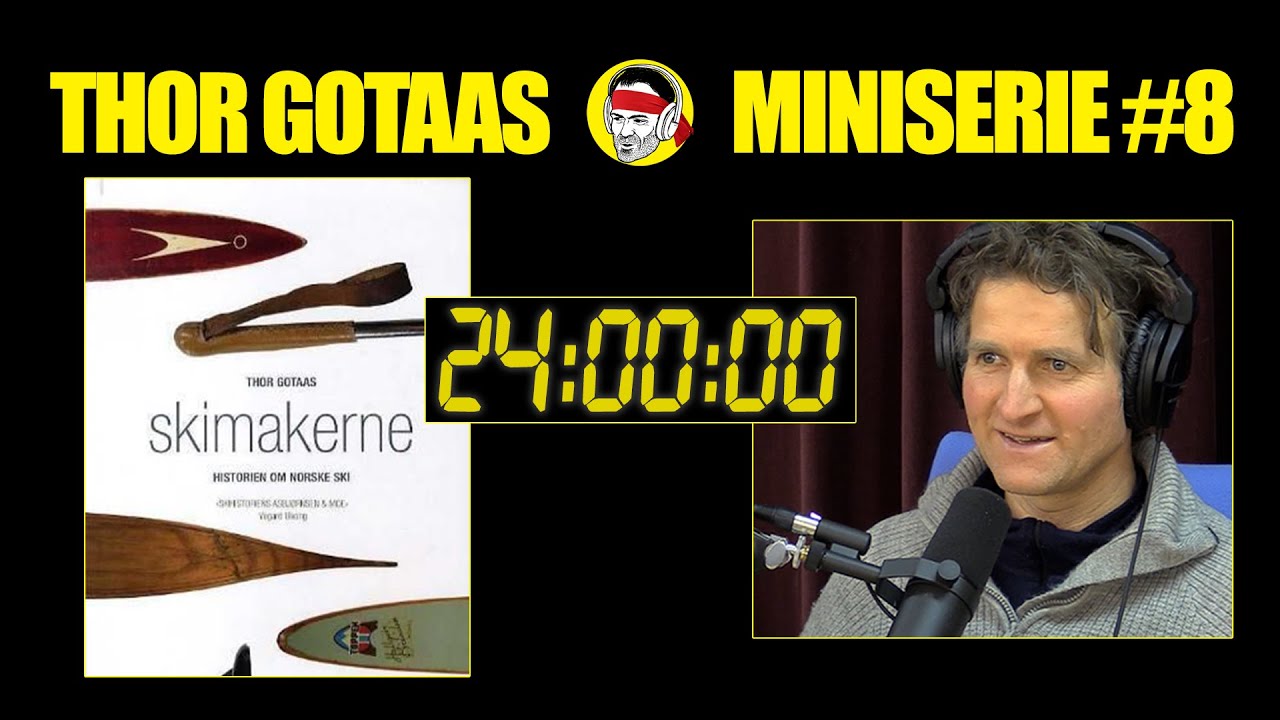 Thor Gotaas | Skimakerne (2007) Historien Om Norske Ski | 24 Timer 24 Bøker (8:24)