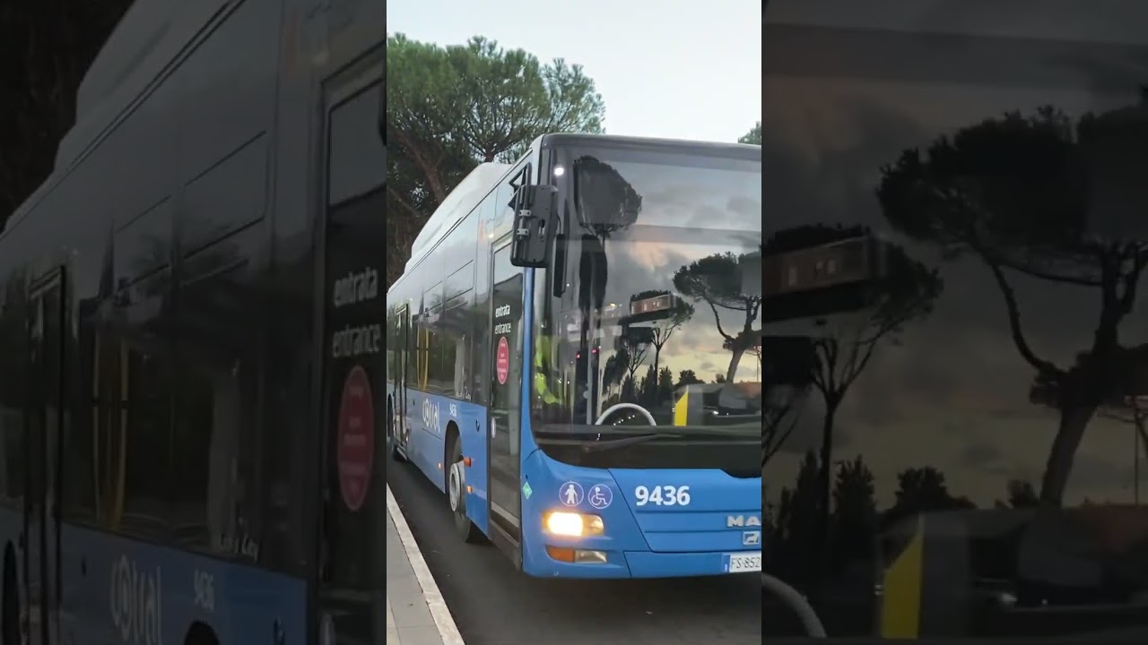 Transito di MAN Lion&rsquo;s City GPL di Cotral