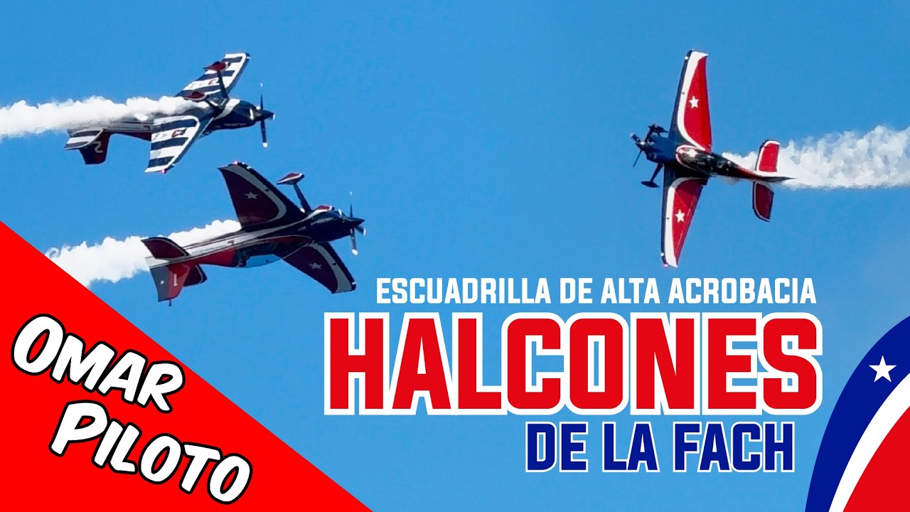 LLEGAMOS VOLANDO AL SHOW DE LOS HALCONES DE LA FACH