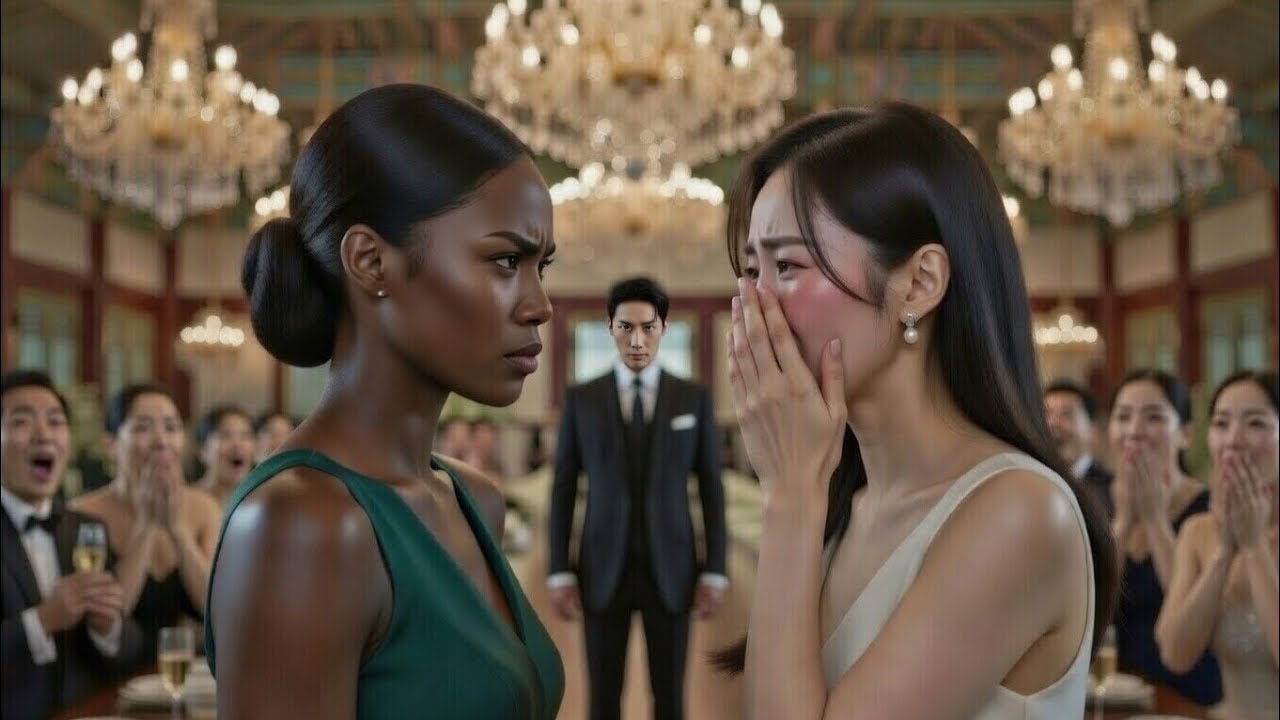 Korean Mafia Boss Let His Family Humiliate the Black Woman He Loved — What She Did Shocked Everyone