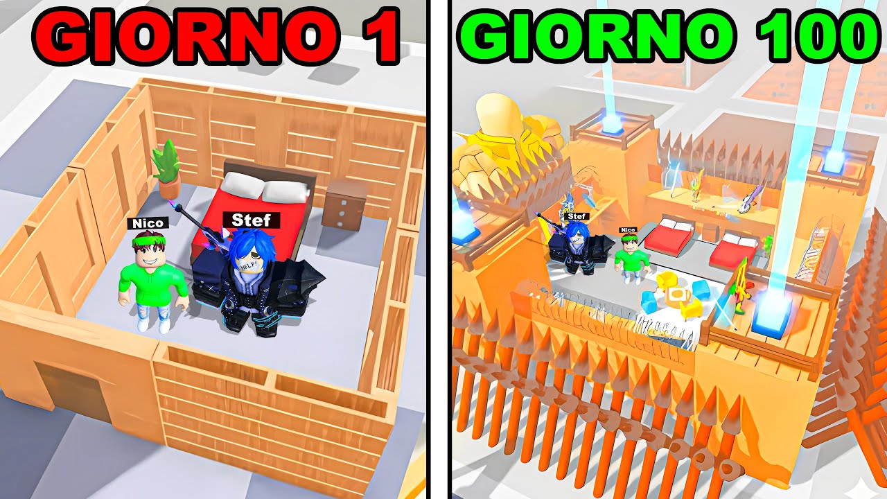 LA BASE PIÙ SICURA per SOPRAVVIVERE 99 NOTTI in un NEGOZIO su ROBLOX!