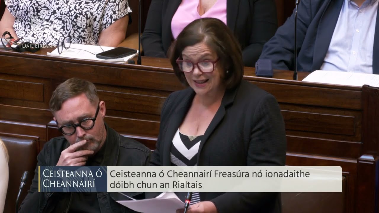 Deputy Mary Lou McDonald-- speech from 21 May