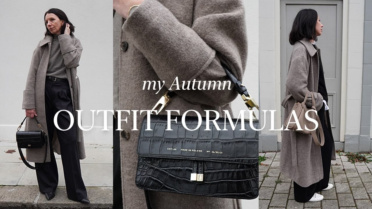 My Autumn Outfit Formulas. Smart Casual Wardrobe