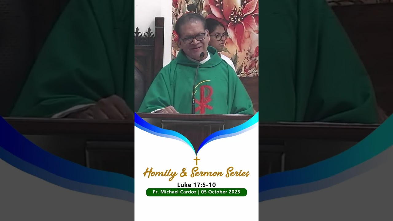 Sermon of Fr. Michael Cardoz | 05 October 2025