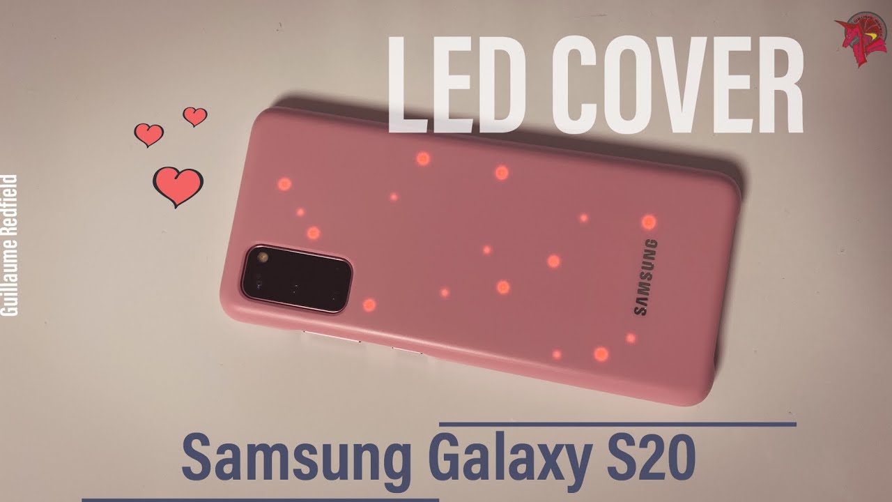 Galaxy S20 Official LED Cases - Samsung LED Cover
