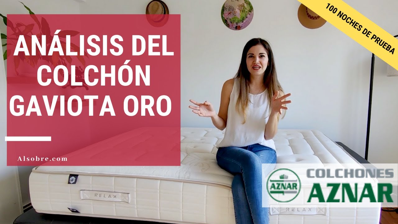 Colchón Gaviota Oro 📦 - Prueba y Opinión - Colchones Aznar