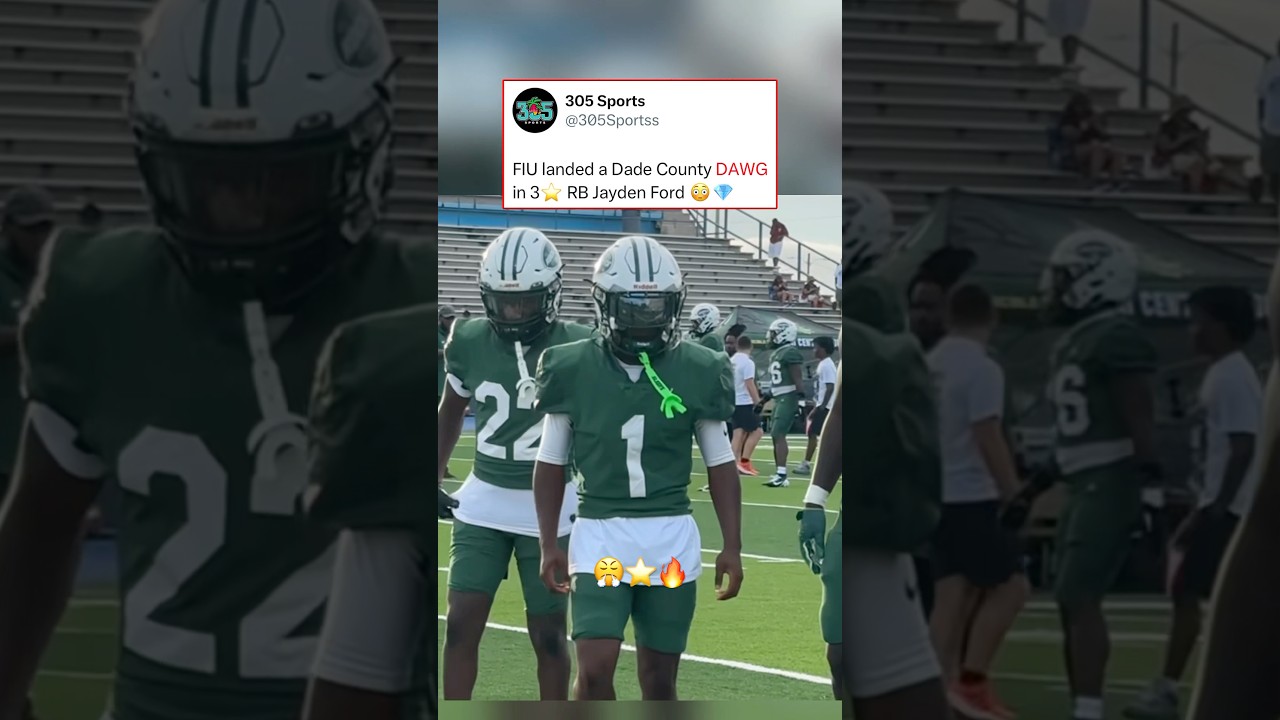 Jayden Ford is TOO SHIFTY. FIU got a GEM 😮&zwj;💨💨 #shorts